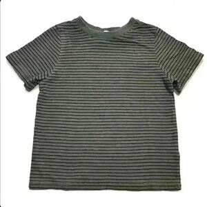 🌟5/$20🌟Threads 4 Thought- Olive Green/Black Striped short sleeve-Boys 3T🔸
